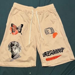 Beige shorts